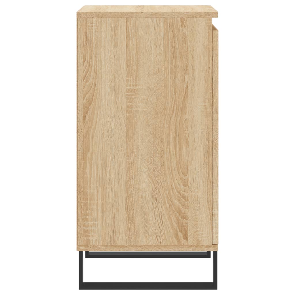Dressoir 40X35X70 Cm Bewerkt Hout Sonoma Eikenkleurig