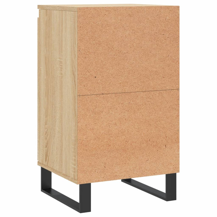 Dressoir 40X35X70 Cm Bewerkt Hout Sonoma Eikenkleurig