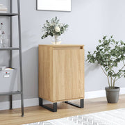 Dressoir 40x35x70 cm bewerkt hout sonoma eiken