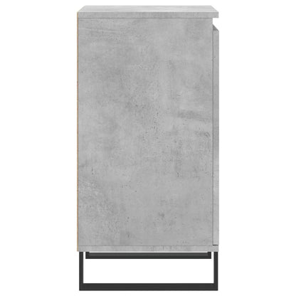 Dressoirs 2 St 40X35X70 Cm Bewerkt Hout Betongrijs