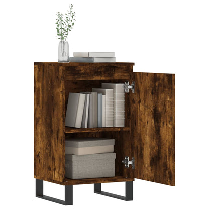 Dressoirs 2 St 40X35X70 Cm Bewerkt Hout Gerookt Eikenkleurig