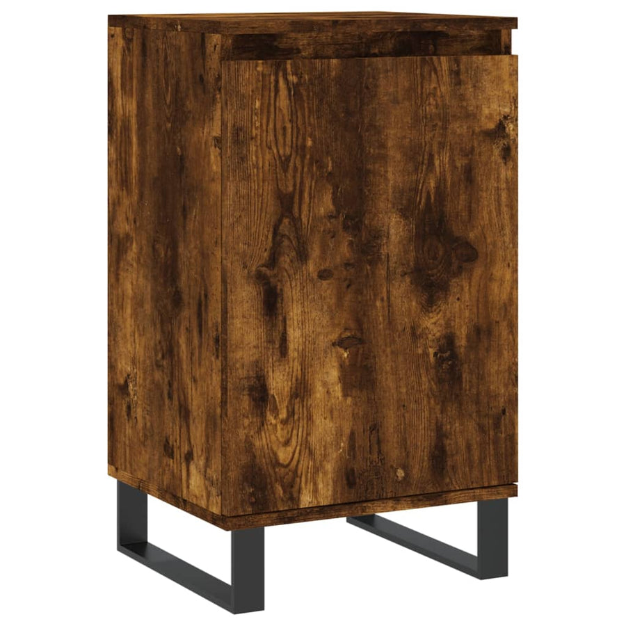 Dressoirs 2 St 40X35X70 Cm Bewerkt Hout Gerookt Eikenkleurig