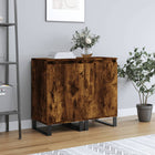 Dressoir 40x35x70 cm bewerkt hout gerookt eiken