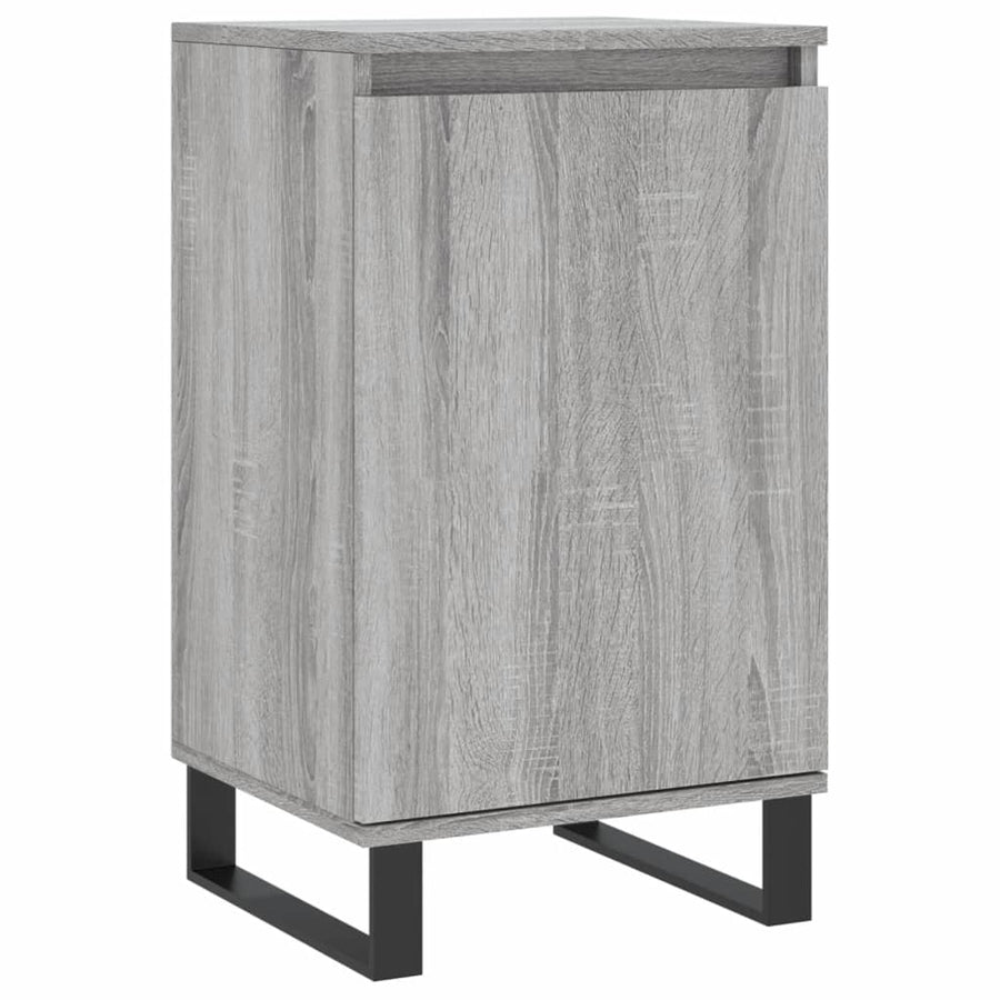 Dressoir 40X35X70 Cm Bewerkt Hout Grijs Sonoma