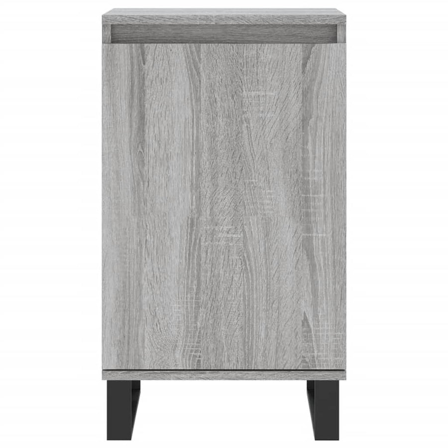 Dressoir 40X35X70 Cm Bewerkt Hout Grijs Sonoma
