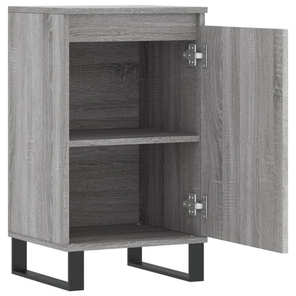 Dressoir 40X35X70 Cm Bewerkt Hout Grijs Sonoma