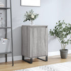 Sideboard 40x35x70 cm engineered wood grey Sonoma