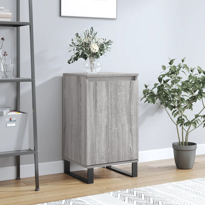 Dressoir 40X35X70 Cm Bewerkt Hout Grijs Sonoma
