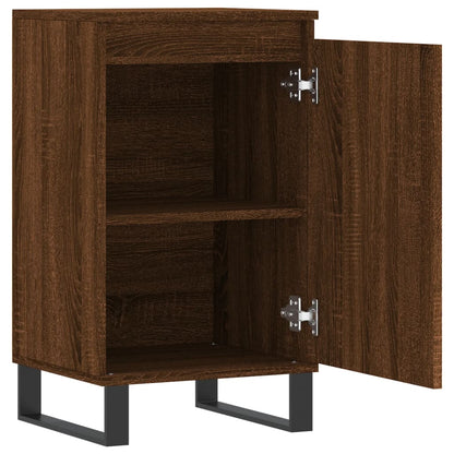 Dressoirs 2 St 40X35X70 Cm Bewerkt Hout Bruin Eikenkleur