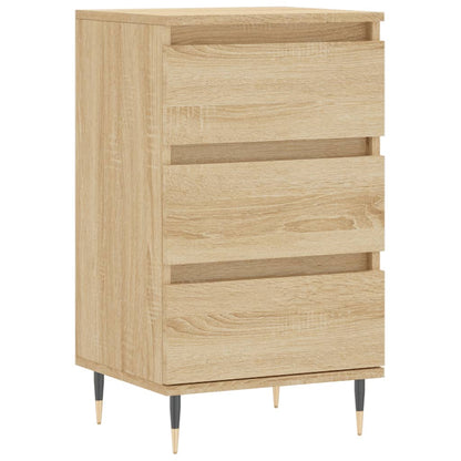 Dressoir 40X35X70 Cm Bewerkt Hout Kleurig Sonoma eiken