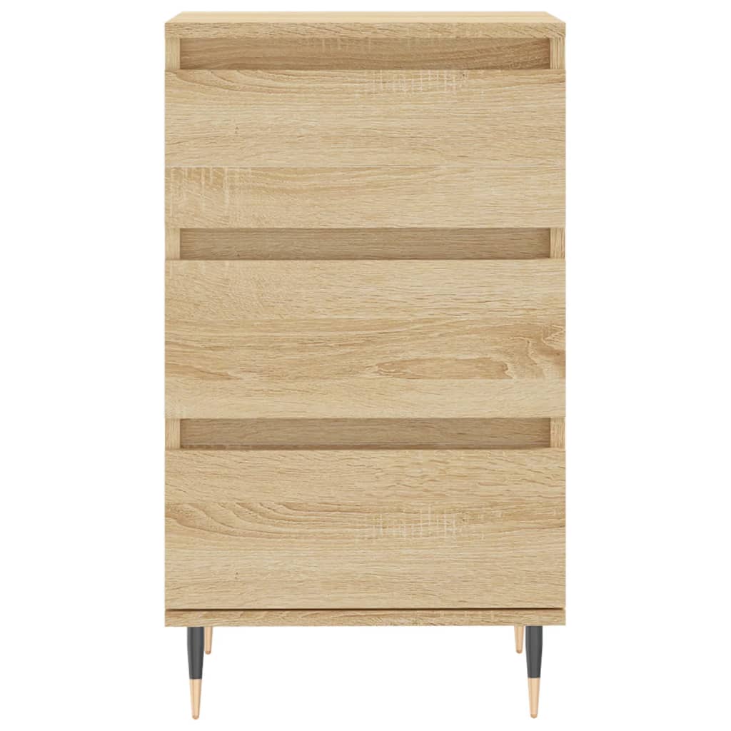 Dressoir 40X35X70 Cm Bewerkt Hout Kleurig Sonoma eiken