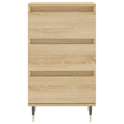 Dressoir 40X35X70 Cm Bewerkt Hout Kleurig Sonoma eiken