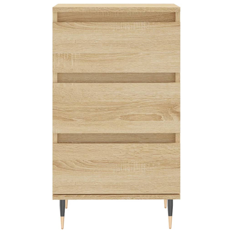Dressoir 40X35X70 Cm Bewerkt Hout Kleurig Sonoma eiken