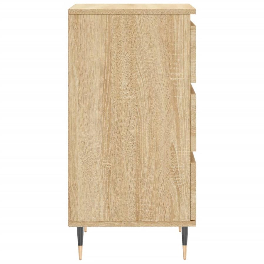 Dressoir 40X35X70 Cm Bewerkt Hout Kleurig Sonoma eiken