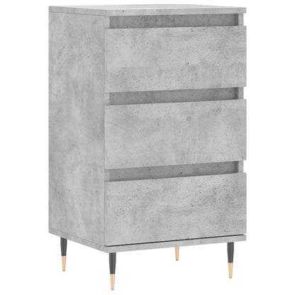 Dressoir 40X35X70 Cm Bewerkt Hout Betongrijs