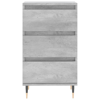 Dressoir 40X35X70 Cm Bewerkt Hout Betongrijs