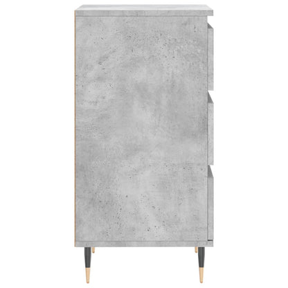 Dressoir 40X35X70 Cm Bewerkt Hout Betongrijs