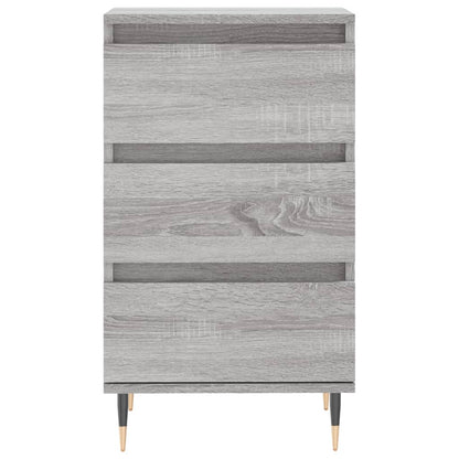 Dressoir 40X35X70 Cm Bewerkt Hout Grijs Sonoma