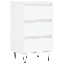 Dressoir 40X35X70 Cm Bewerkt Hout Wit