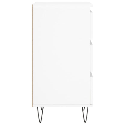 Dressoir 40X35X70 Cm Bewerkt Hout Wit