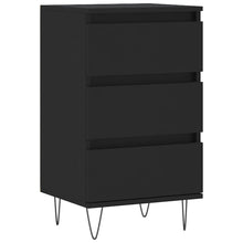 Dressoir 40X35X70 Cm Bewerkt Hout Zwart