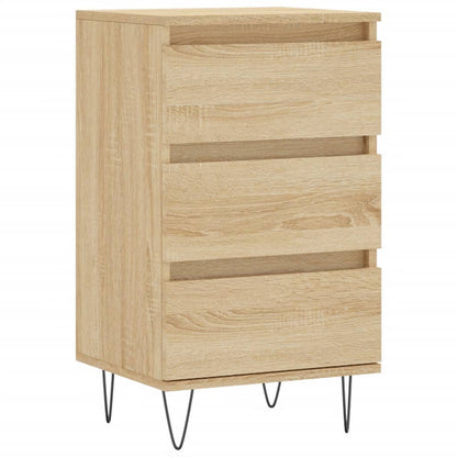 Dressoir 40X35X70 Cm Bewerkt Hout Kleurig Sonoma eiken