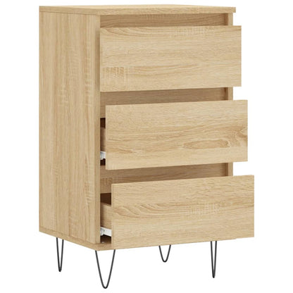 Dressoir 40X35X70 Cm Bewerkt Hout Kleurig Sonoma eiken