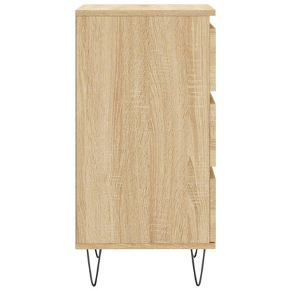 Dressoir 40X35X70 Cm Bewerkt Hout Kleurig Sonoma eiken
