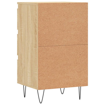 Dressoir 40X35X70 Cm Bewerkt Hout Kleurig Sonoma eiken