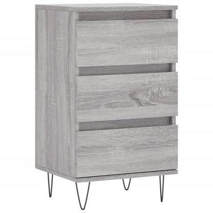 Dressoir 40X35X70 Cm Bewerkt Hout Grijs sonoma