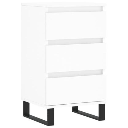 Dressoir 40X35X70 Cm Bewerkt Hout Wit