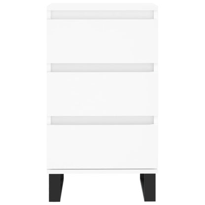 Dressoir 40X35X70 Cm Bewerkt Hout Wit