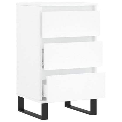 Dressoir 40X35X70 Cm Bewerkt Hout Wit
