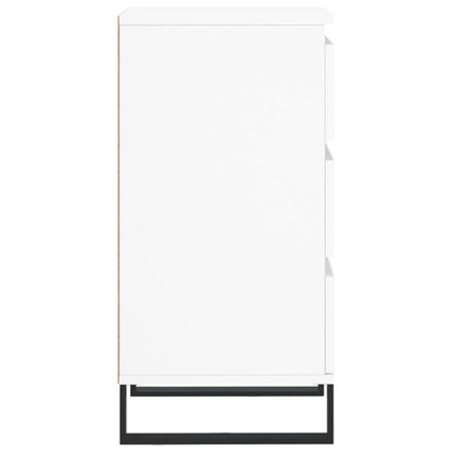 Dressoir 40X35X70 Cm Bewerkt Hout Wit