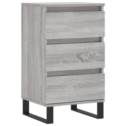 Dressoir 40X35X70 Cm Bewerkt Hout Grijs Sonoma