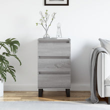 Dressoir 40X35X70 Cm Bewerkt Hout Grijs Sonoma
