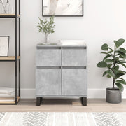 Sideboard 60x35x70 cm engineered wood concrete grey
