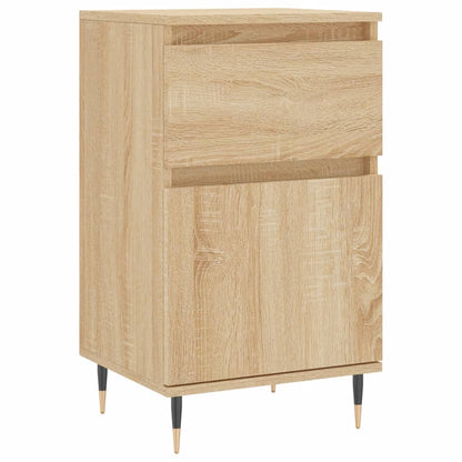 Dressoir 40X35X70 Cm Bewerkt Hout Sonoma Eikenkleurig