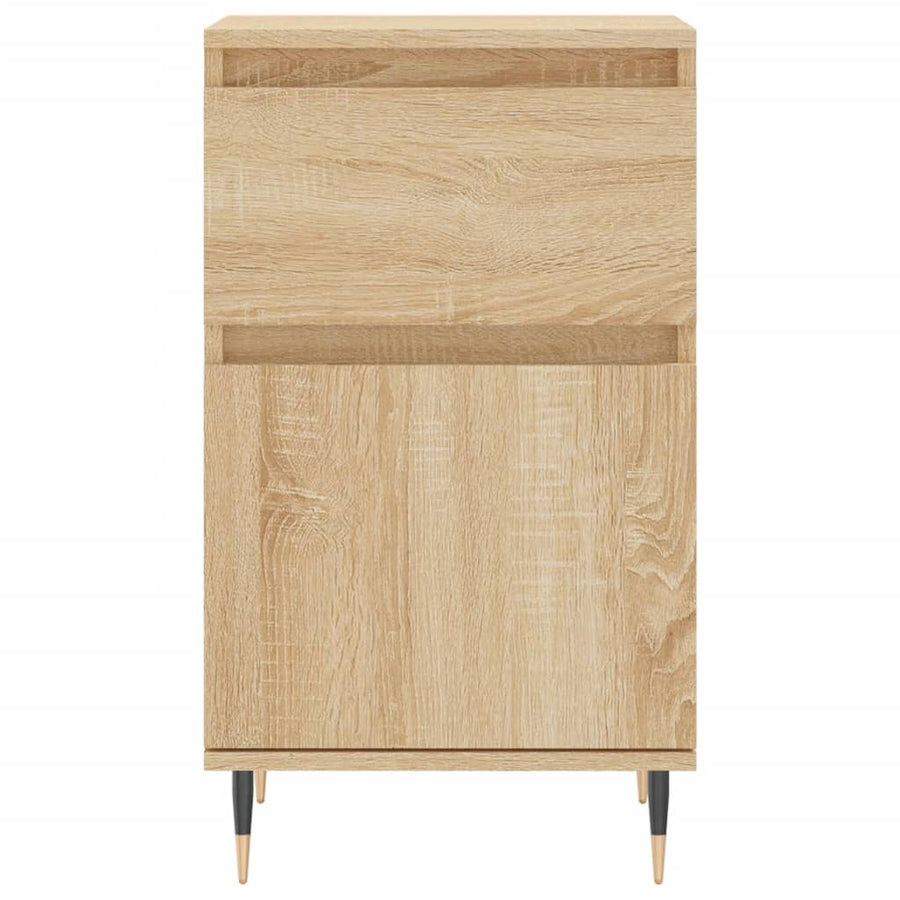 Dressoir 40X35X70 Cm Bewerkt Hout Sonoma Eikenkleurig