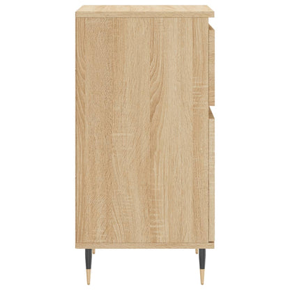 Dressoir 40X35X70 Cm Bewerkt Hout Sonoma Eikenkleurig
