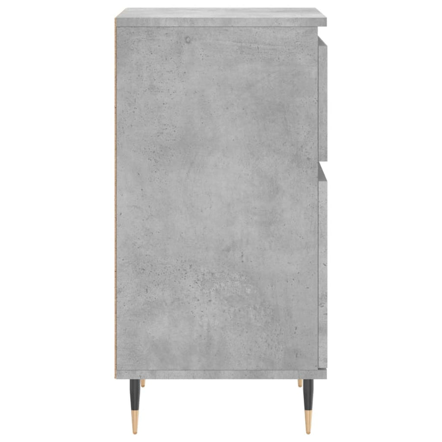 Dressoir 40X35X70 Cm Bewerkt Hout 1 Betongrijs