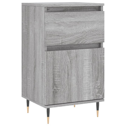 Dressoir 40X35X70 Cm Bewerkt Hout 1 Grijs sonoma