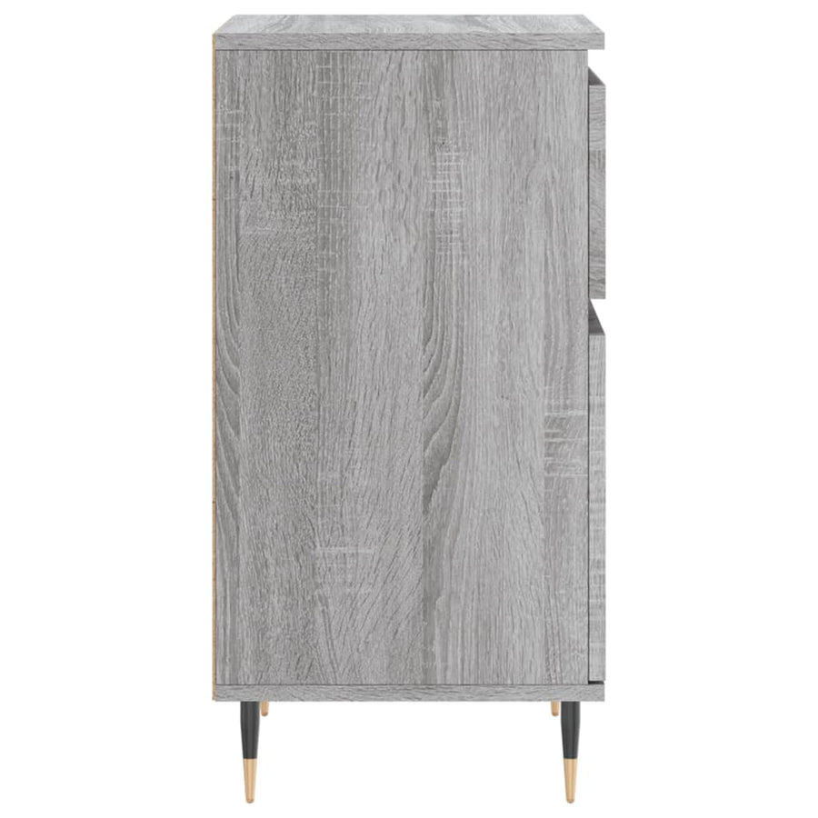 Dressoir 40X35X70 Cm Bewerkt Hout 1 Grijs sonoma