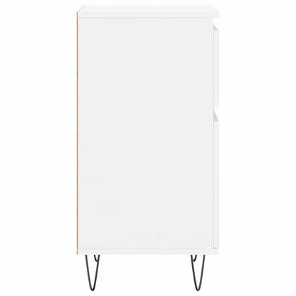 Dressoir 40X35X70 Cm Bewerkt Hout Wit