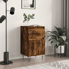 Sideboard 40x35x70 cm engineered wood smoked oak-colored