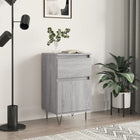 Sideboard 40x35x70 cm engineered wood grey Sonoma