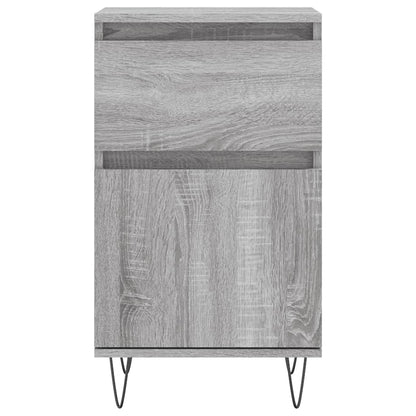 Dressoirs 2 St 40X35X70 Cm Bewerkt Hout Grijs Sonoma