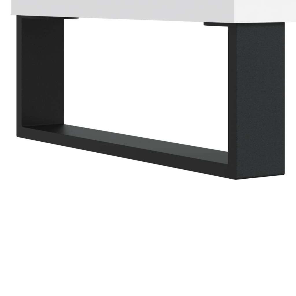 Dressoirs 2 St 40X35X70 Cm Bewerkt Hout Wit