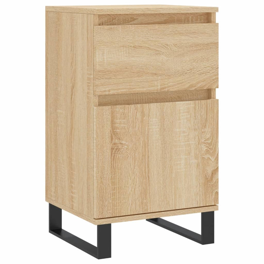 Dressoir 40X35X70 Cm Bewerkt Hout Kleurig 1 Sonoma eiken
