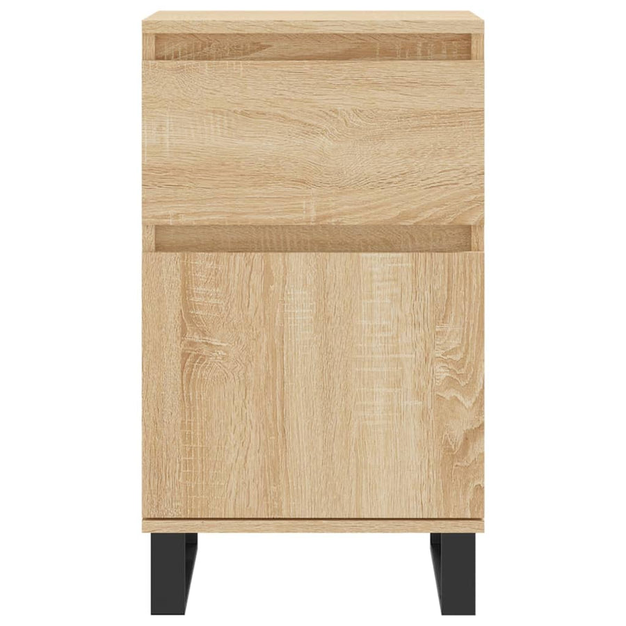 Dressoir 40X35X70 Cm Bewerkt Hout Kleurig 1 Sonoma eiken